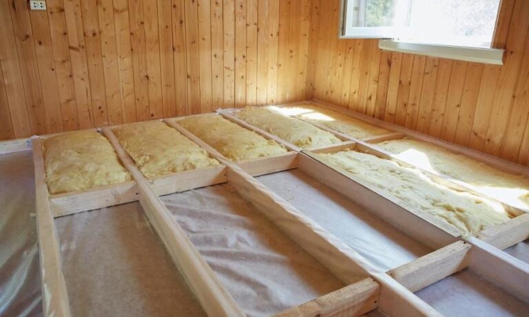 ocieplenie podłogi pod panelami