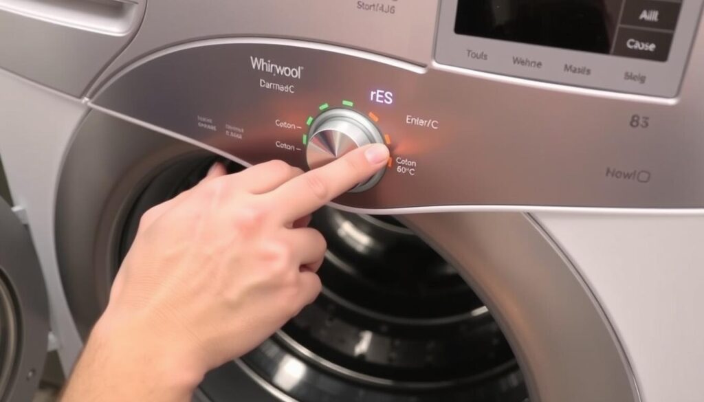 Przywracanie ustawień fabrycznych w pralce Whirlpool
