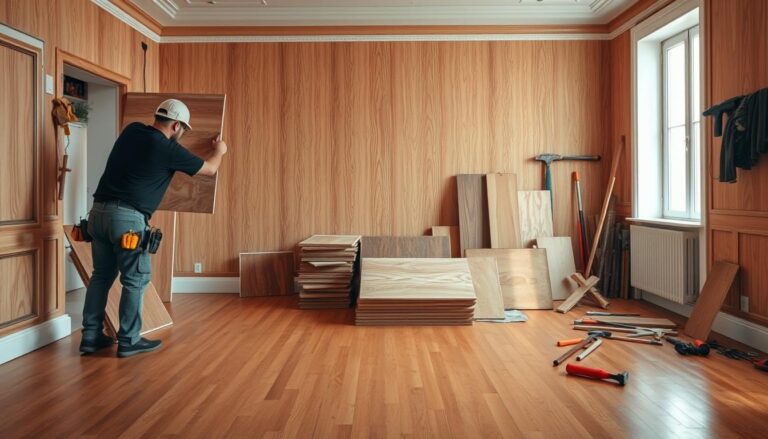 demontaż boazerii cena