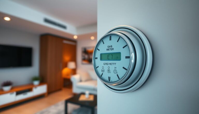 licznik gazu w mieszkaniu