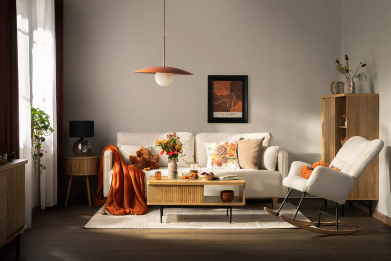 Jesień w sklepach meblowych – style aranżacyjne, które uwiodą Cię tej jesieni