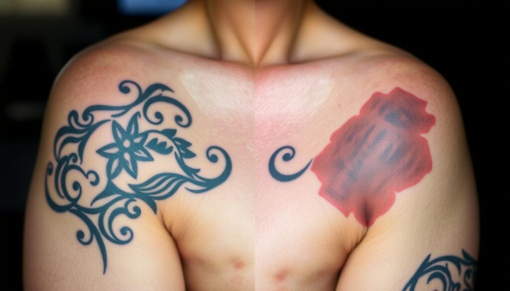 Błędy w pielęgnacji tatuażu powodujące schodzenie tuszu z tatuażu Błędy w pielęgnacji tatuażu powodujące schodzenie tuszu z tatuażu