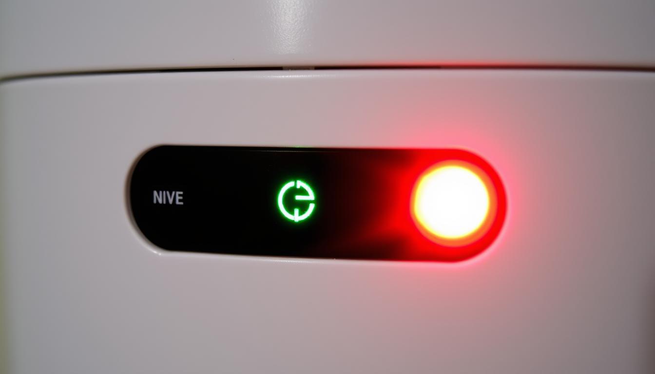 Bojler elektryczny z świecącą diodą ale nie grzejący wody