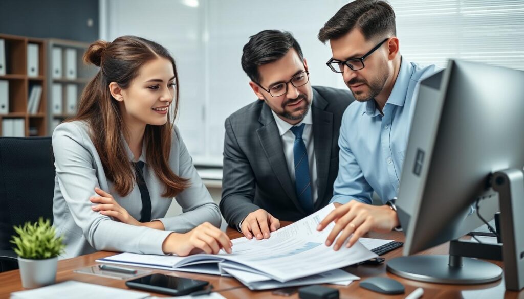 Młody audytor uczący się od doświadczonego mentora - jak zostać audytorem Młody audytor uczący się od doświadczonego mentora - jak zostać audytorem