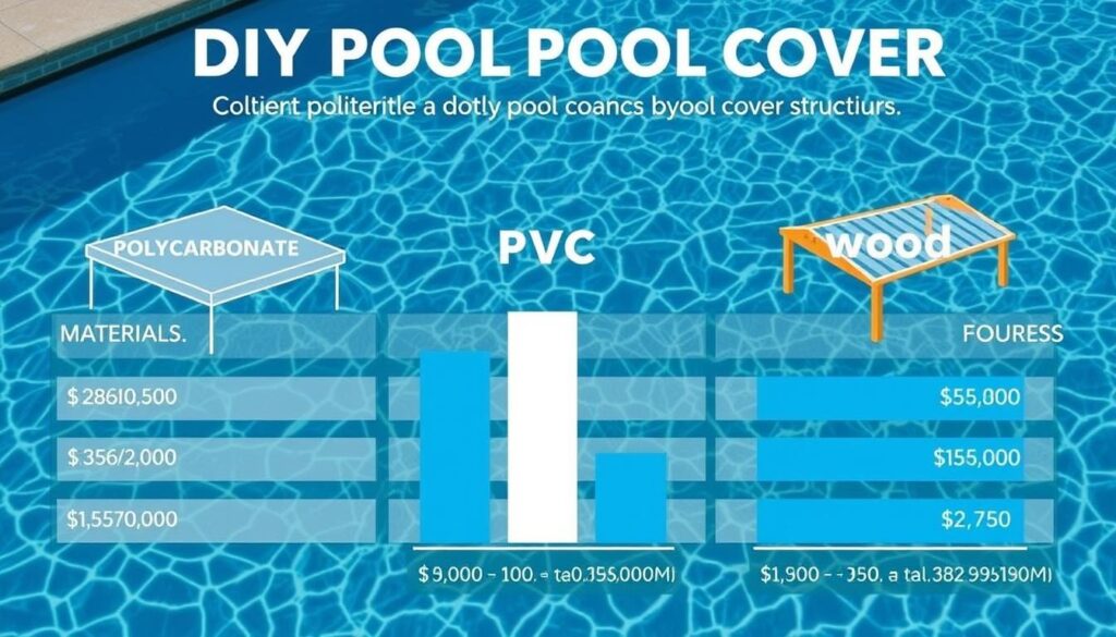 Porównanie kosztów różnych typów zadaszenia basenu DIY