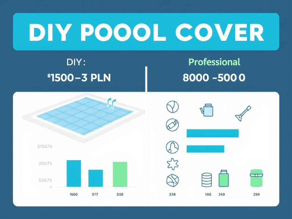 Porównanie kosztów zadaszenia basenu DIY vs profesjonalne rozwiązania