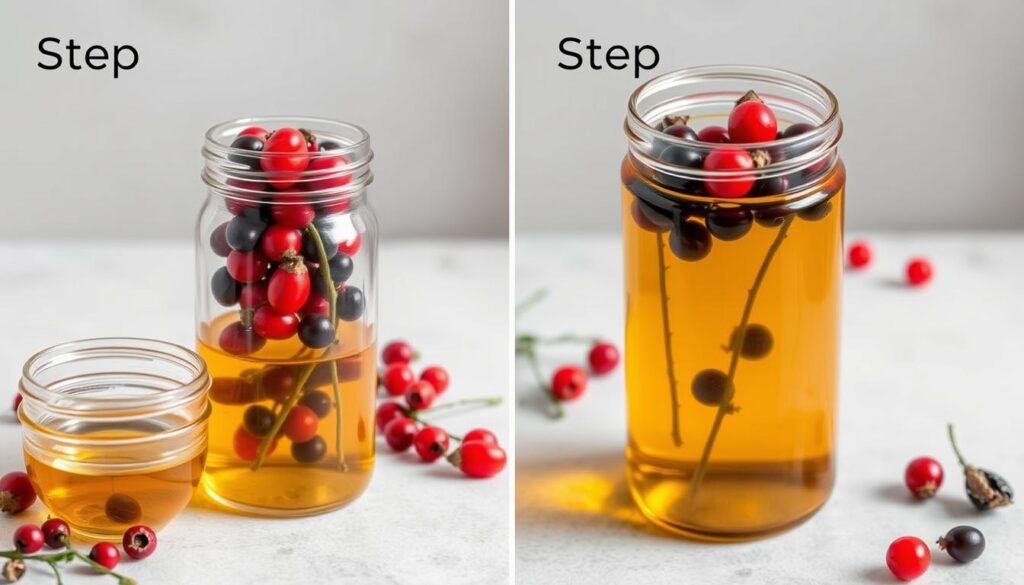 Proces przygotowania oleju z rokitnika metodą na zimno