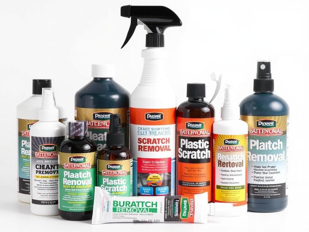 Specjalistyczne środki do usuwania rys z plastiku