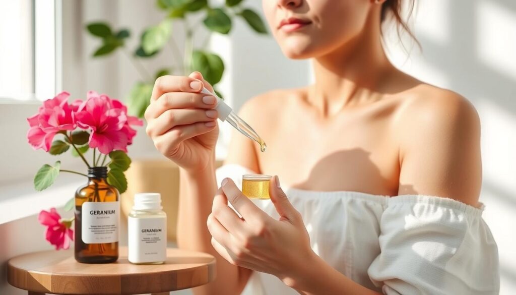 Zastosowanie olejku z geranium w codziennej pielęgnacji